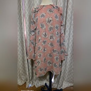 Endless Rose Pink Floral Long Sleeve Dress